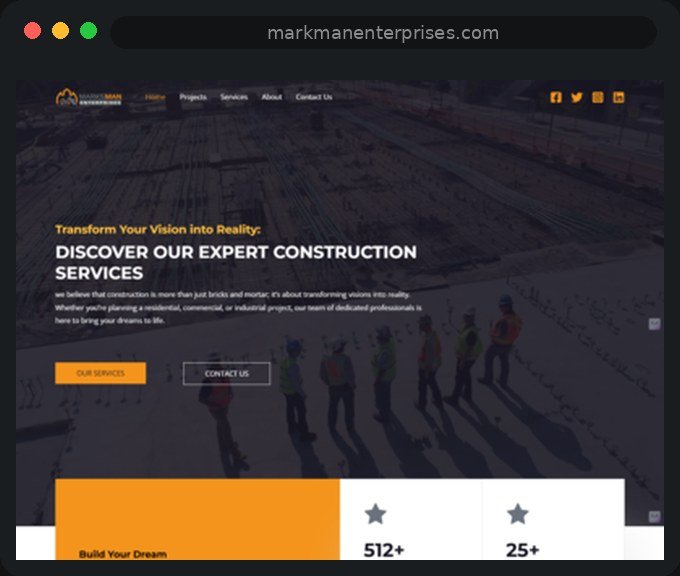 Markman Enterprises website